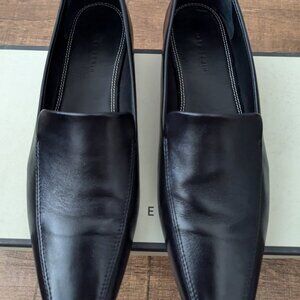 Jack Erwin Morgan Black Leather Women's Loafer Sz 9.5
